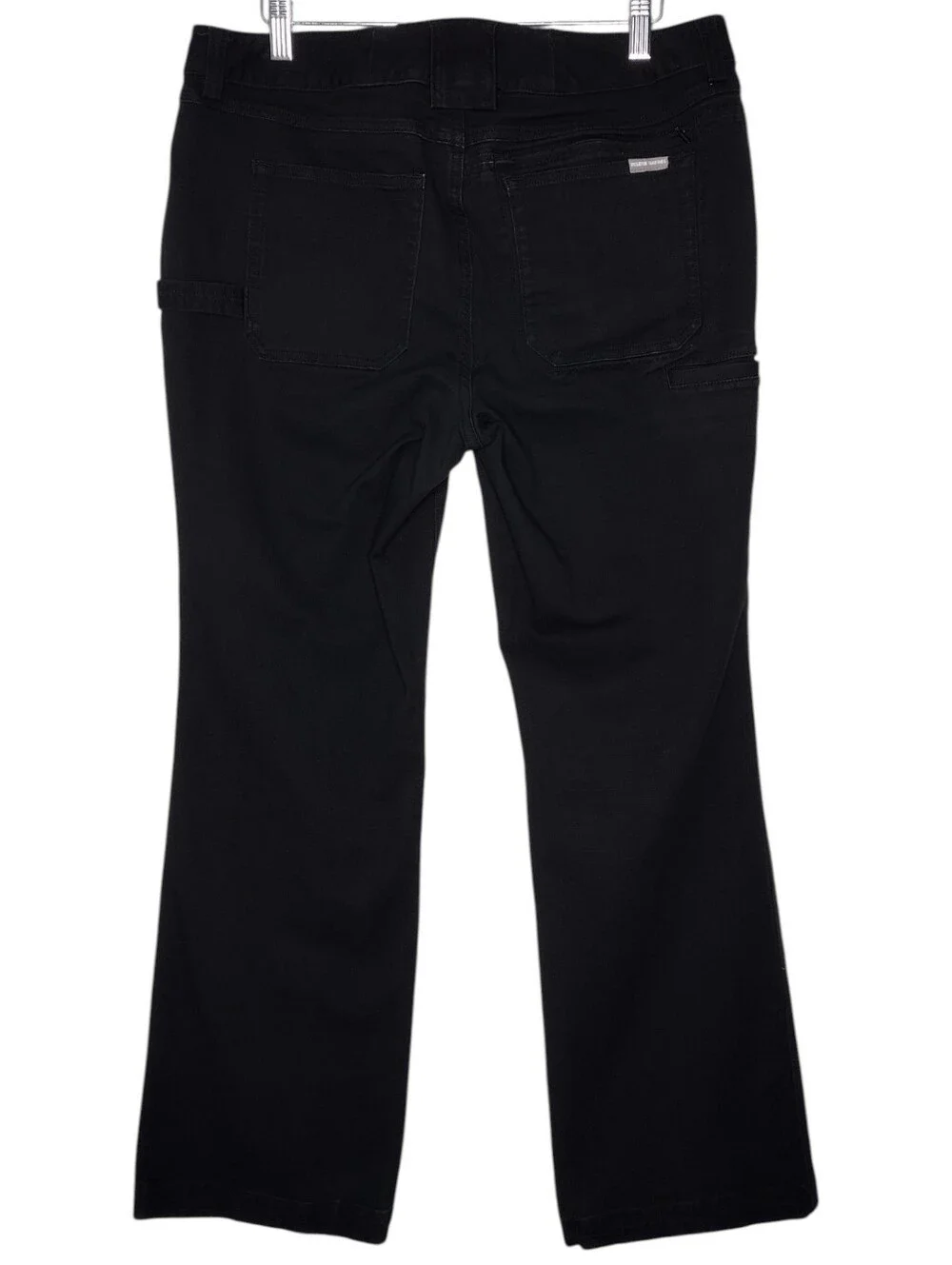 Duluth Trading Co Black Straight-Leg Work Pants Sz 10×29